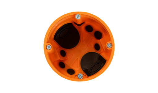 [EK-SI2-1T-W] Round flush-mounting box suitable for movable walls with a thickness from 7 to 40 mm (Kaiser 9264-22 model)