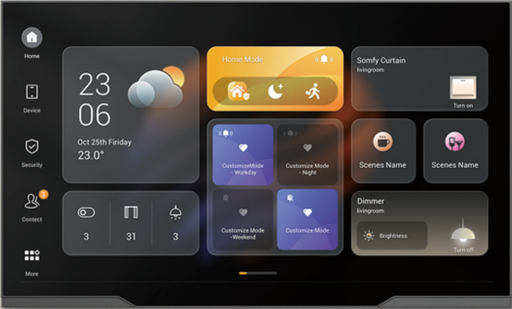 [AKB-PHX1-ST] Hypanel - 12.35 inch touchscreen with metal frame