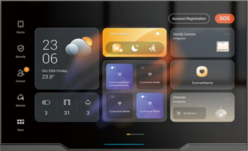 [AKB-PH81-KNX-EU] Hypanel - 10.36 inch touchscreen with metal frame