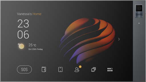 [AKB-PG71N-KNX-EU] Hypanel - 8-inch touch screen Andriod based Control Pannel