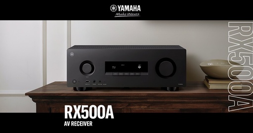 [YAM-RX-500A-BLACK] RX-500A BLACK