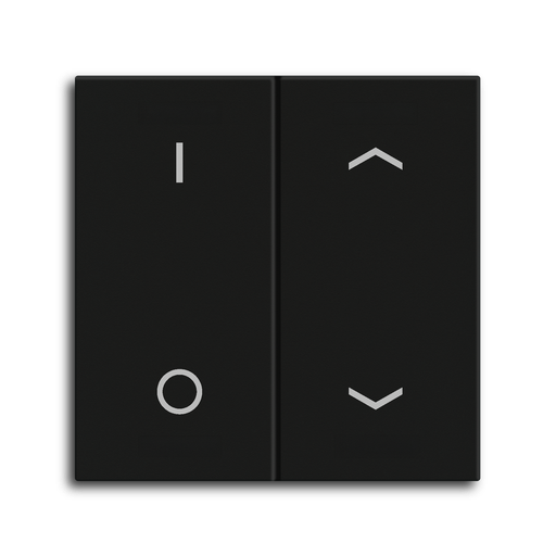 [MDT-TAL-55BW2D06.02] Bascule MDT pour bouton-poussoir Light 55 Basic, 2p KNX, noir mat, commut._store