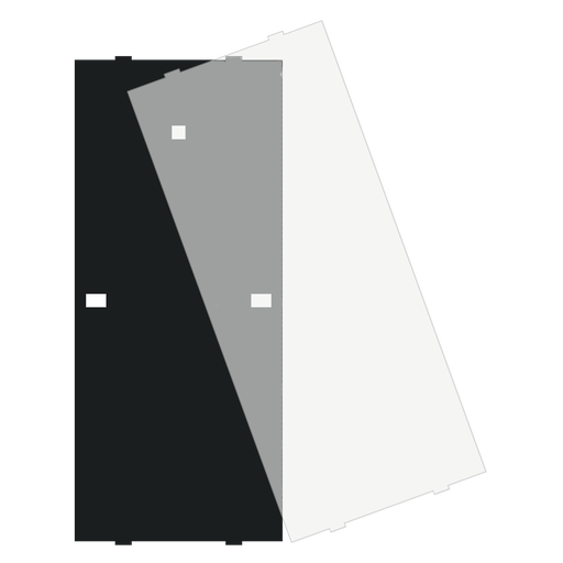 [MDT-ZSFA55P2S] Cache MDT pour étiquette pour BE-TA55x2.x2, noir