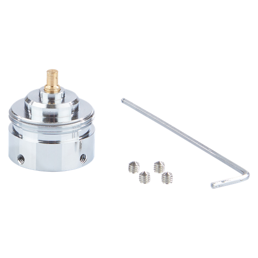 [MDT-ZUB-HVA0A02] Adaptateur thermostat radiateur, métal, Danfoss RAVL