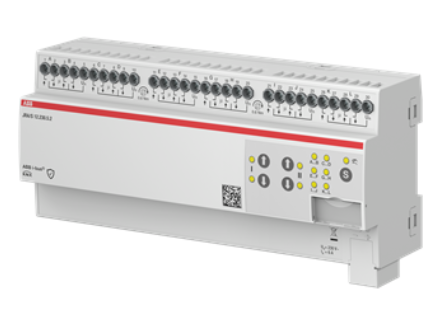 [ABB-JRA/S8.230.5.2] Actionneur KNX Secure 8 Volets/Stores 230V 6A, Cmd manu, dét. Mouv. +butées auto
