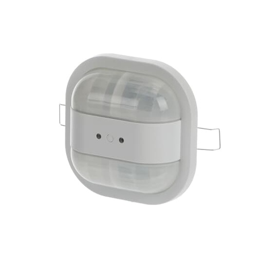 [ABB-BJE22294] Détecteur KNX couloir premium 24x2,5 mètres, 2 canaux, plafond encastré, Blanc