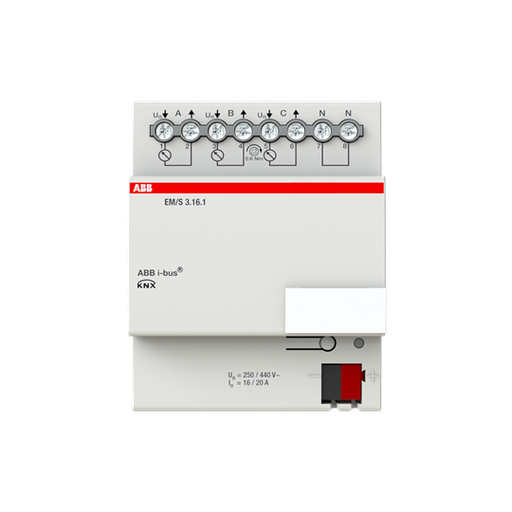 [ABB-588400] Module 3 Sorties à Comptage d'Énergie 16/20 Ax, Mrd