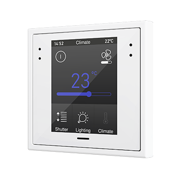 [ZEN-ZVIZ28M] Z28. Écran tactile capacitif de 2,8" pour cadres de 70x70 - Moka (cadre non i...