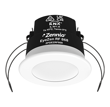 [ZEN-ZPDEZRF868W] EyeZen RF 868. Détecteur de mouvement KNX-RF pour plafond (868 MHz) - Blanc